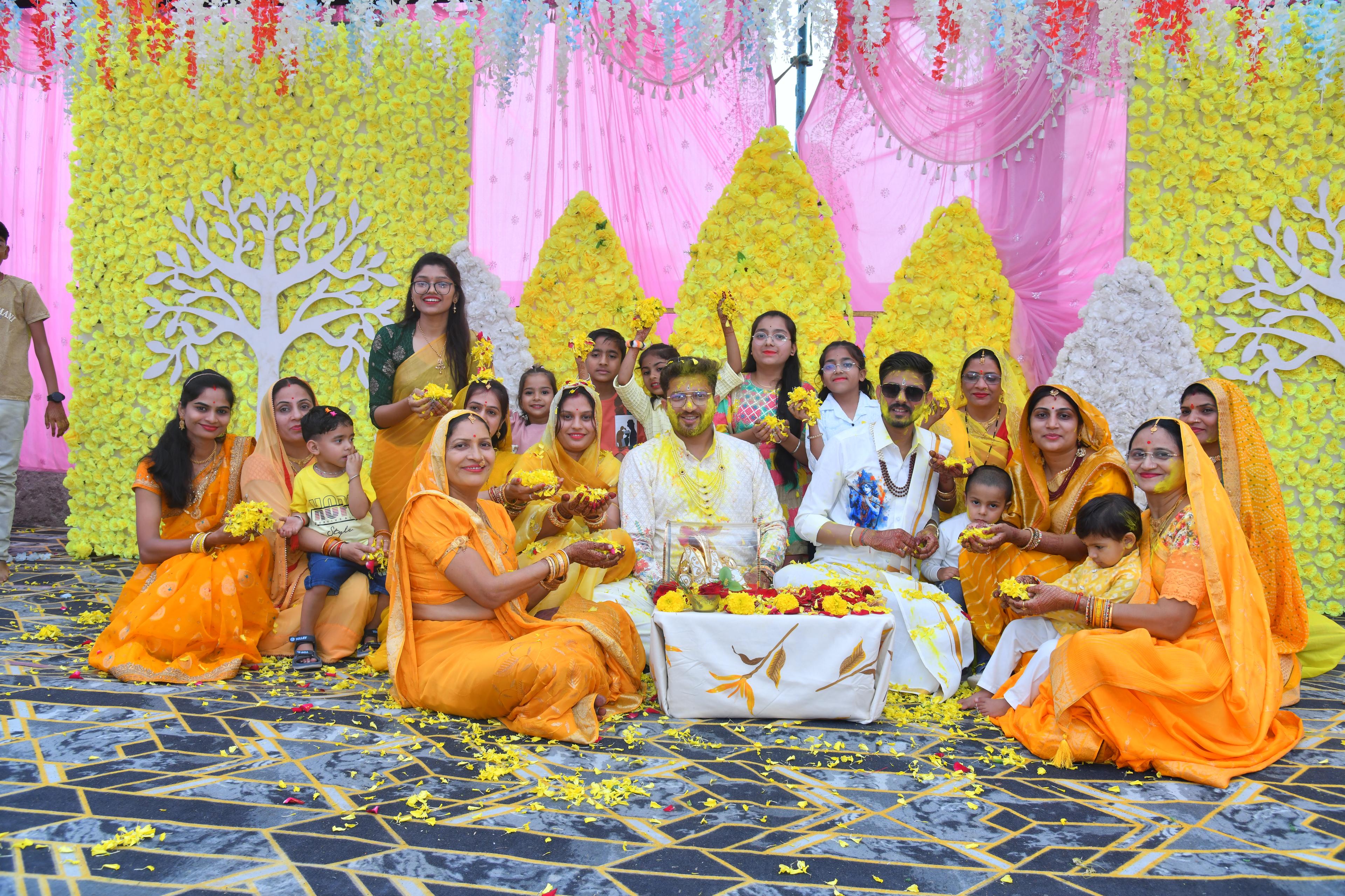 Haldi Ceremony - Family Group